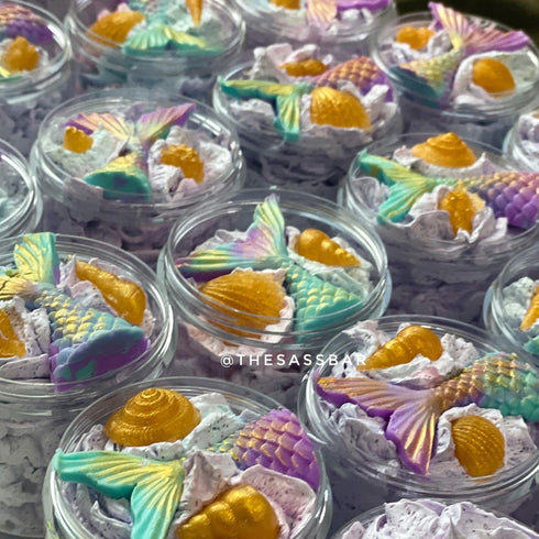 The Sass Bar Mermaid Whipped Soap Scrub